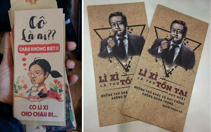 Cứ đến Tết là thấy muôn kiểu bao lì xì 'chất hơn nước cất' khiến dân mạng thích thú Ảnh 2