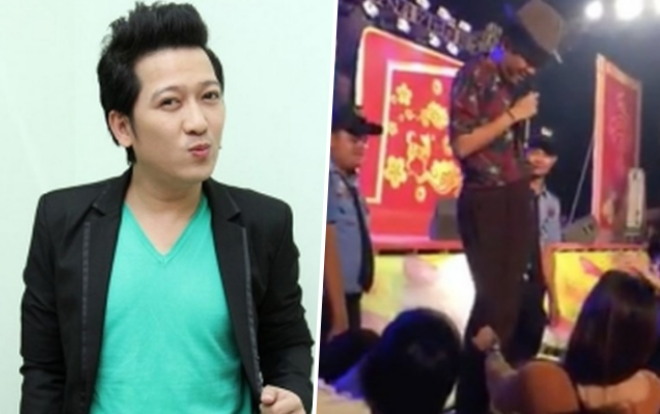 Sau Dương Triệu Vũ, đến lượt Trường Giang bị fan nữ sờ soạng, kéo quần trên sân khấu Ảnh 2