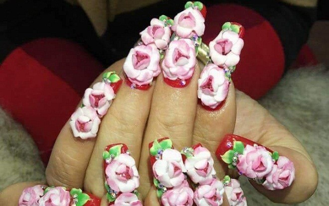 Khi bạn muốn học làm bánh kem mà bố mẹ bắt học nail Ảnh 2