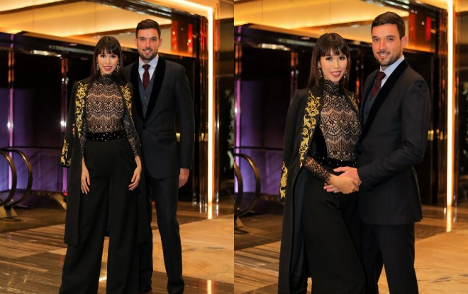 Mang bầu 5 tháng, Hà Anh vẫn diện đầm ôm khoe vòng eo 'con kiến không tưởng' tại sự kiện Ảnh 2