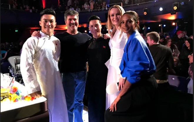 Hai 'hoàng tử xiếc' Quốc Cơ - Quốc Nghiệp được cả 4 HLV lựa chọn khi tham gia Britain's Got Talent Ảnh 2