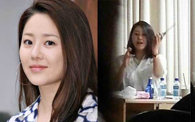 Go Hyun Jung bị sinh viên 'tố' hút thuốc trong lớp giảng đại học Ảnh 2