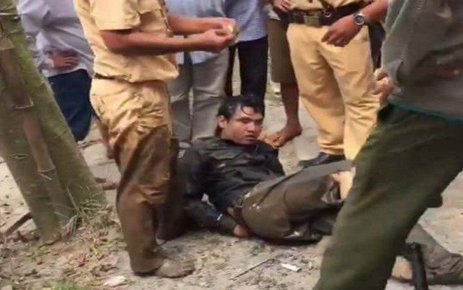 Bắt tên cướp tiệm vàng táo tợn giữa ban ngày Ảnh 2