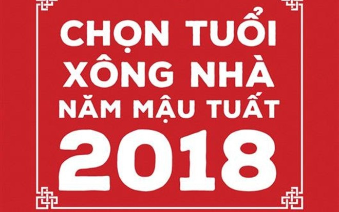 Chọn tuổi xông đất năm mới Mậu Tuất 2018 như thế nào cho may mắn? Ảnh 2