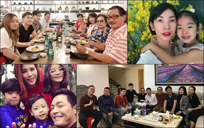 Rộn ràng trong không khí ngày 30 Tết cùng các gia đình sao Việt Ảnh 2