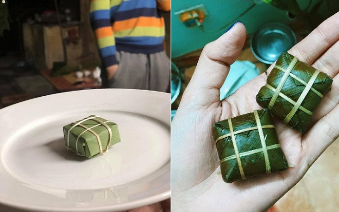 Cư dân mạng rủ nhau khoe bánh chưng tí hon dịp đầu năm mới Ảnh 2
