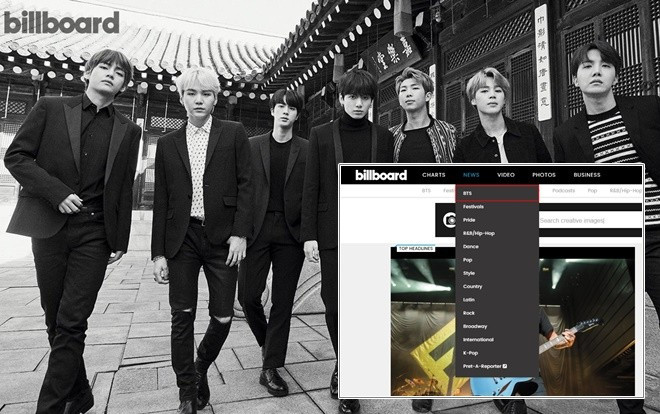 Taylor Swift hay Justin Bieber? Không, BTS mới là người có hẳn mục riêng ở trang chủ Billboard Ảnh 2