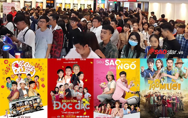 Trái ngược mọi năm, rạp phim toàn quốc đông đúc suốt dịp Tết - Phim Việt thắng thế trên sân nhà Ảnh 2
