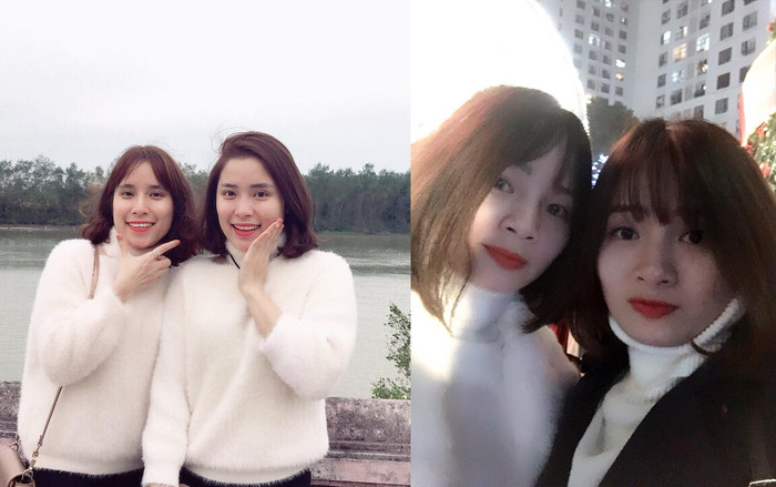 Có anh chị em sinh đôi để làm gì? Chính là để khoe ảnh chụp cùng nhau! Ảnh 2