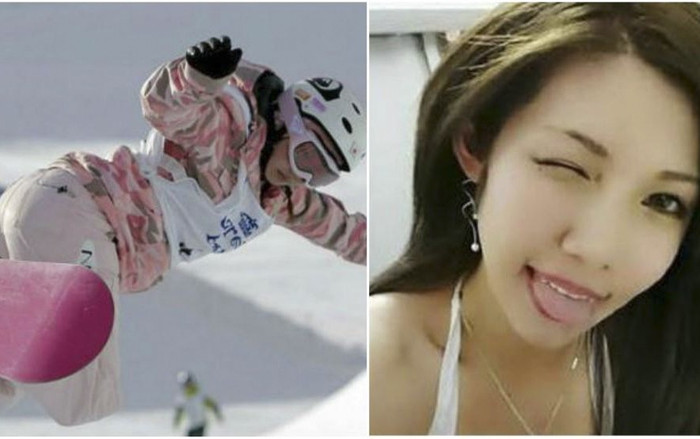 Cận cảnh màn trượt tuyết giành HCV của nữ diễn viên phim người lớn Nhật 'gây bão mạng' Ảnh 2