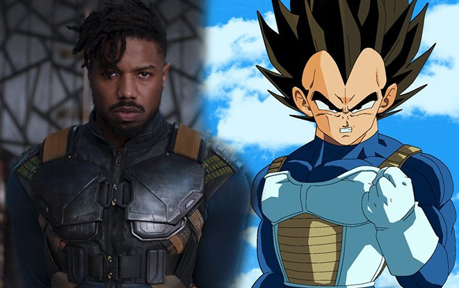 Trang phục của kẻ phản diện Killmonger trong 'Black Panther' lấy cảm hứng từ Vegeta (Dragon Ball)? Ảnh 2
