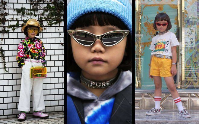 Cô bé Nhật Bản chỉ 7 tuổi nhưng sở hữu tủ hàng hiệu cực 'hoành' gây sốt trên Instagram Ảnh 2