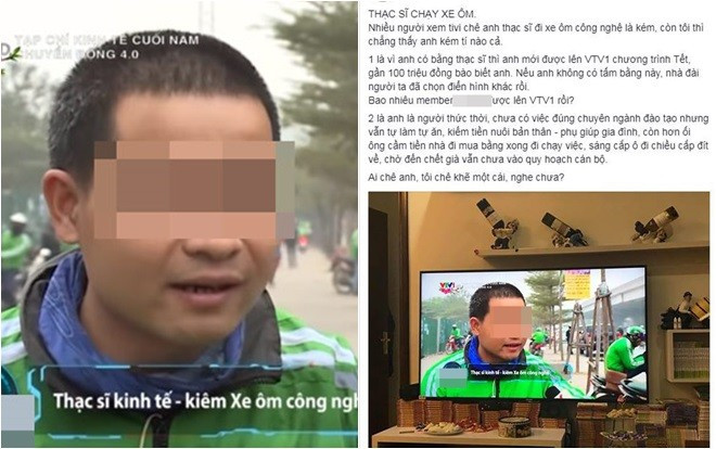 Tranh cãi chuyện Ths Kinh tế, GĐ doanh nghiệp và phụ nữ Dao hơn 60 tuổi chung nghề xe ôm công nghệ Ảnh 2