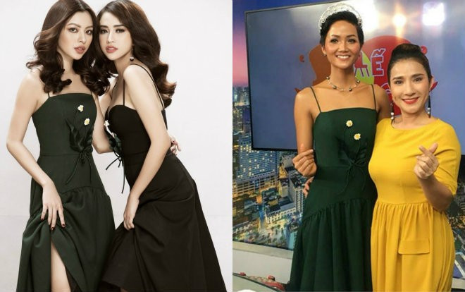 Học trò Lan Khuê vô tình vướng vào 'phi vụ' chung đụng váy áo với hoa hậu H'Hen Niê dịp đầu năm Ảnh 2