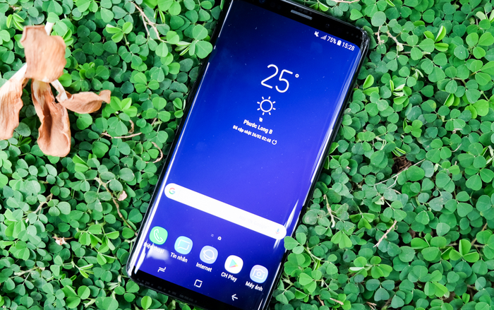Ngắm nhanh vẻ đẹp quyến rũ của Samsung Galaxy S9 tại Việt Nam Ảnh 2