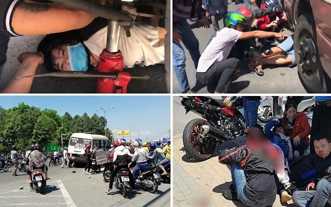 Tài xế tông hàng loạt ở Bình Dương đã đến trình diện, khai báo tại cơ quan công an Ảnh 2