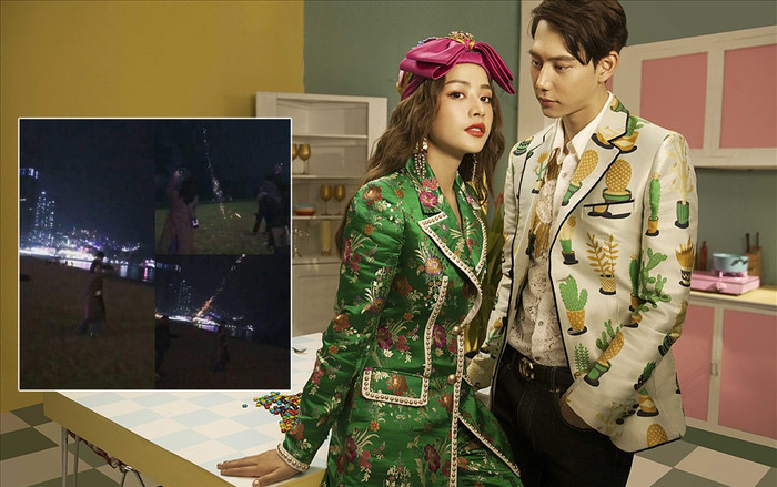 Chi Pu và bạn trai tin đồn ngắm pháo hoa tại Đài Loan? Ảnh 2