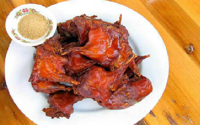 Cháo cá Tích Nghi và thịt chuột Đình Bảng 'ngon quên sầu' ở hội Lim Ảnh 2