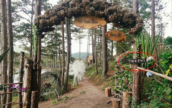 Viện cớ không có vé tham quan, du khách kiên quyết không chịu trả tiền còn dọa sẽ đốt cả phim trường thu phí ở Đà Lạt Ảnh 2