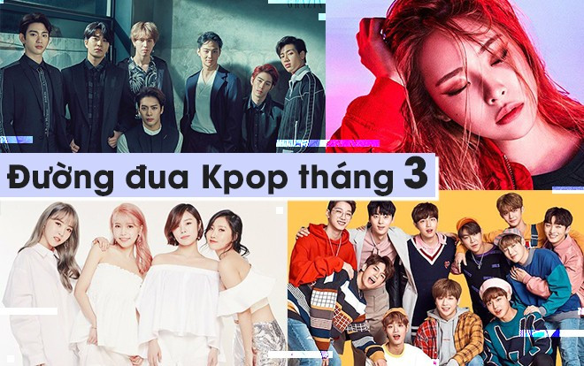 'Đường đua' Kpop tháng 3: Từ tiền bối đến tân binh 'đụng nhau' chan chát Ảnh 2