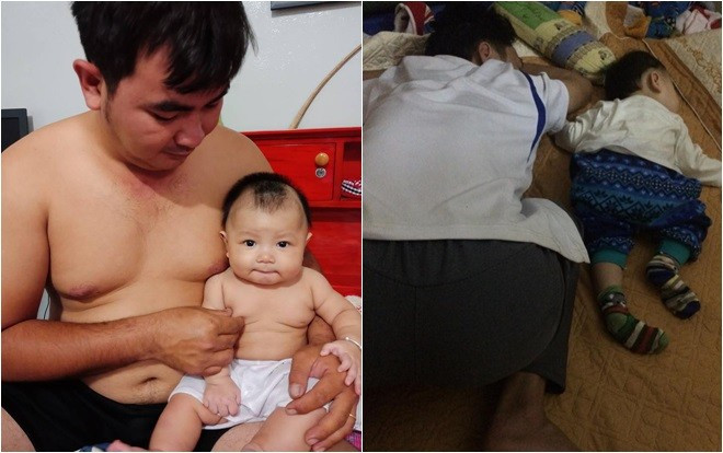 Truyền thuyết 'mẹ chỉ đẻ thuê' là có thật: Dù thức hay ngủ, thần thái và dáng hình của con đều y chang bố Ảnh 2