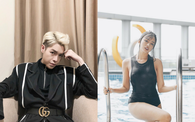 Thiên Nga The Face để lộ chân ngực nóng bỏng, Đức Phúc thả dáng khoe đồ hiệu 'siêu ngầu' Ảnh 2