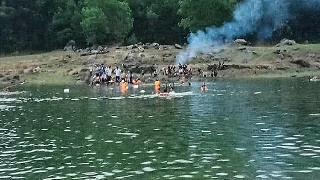 Nam sinh lớp 5 chết đuối thương tâm ở hồ Hố Lau Ảnh 2