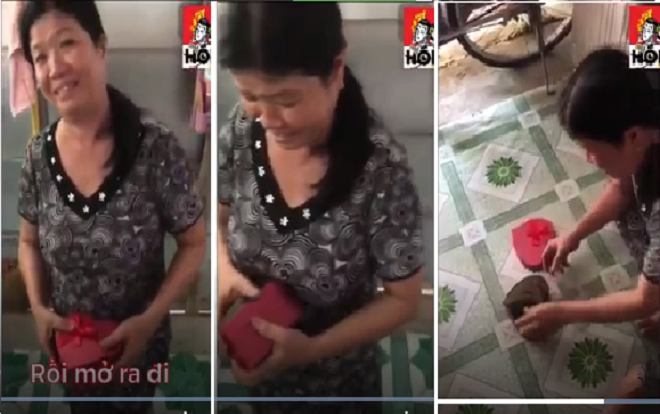 Clip 'Con gái nhà người ta' tặng mẹ 45 triệu đồng tiền mặt dịp 8/3 khiến nhiều người ghen tị Ảnh 2