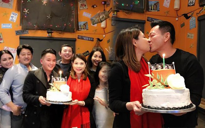 Thanh Thảo hạnh phúc 'khoá môi' bạn trai Việt kiều trong tiệc sinh nhật sớm Ảnh 2
