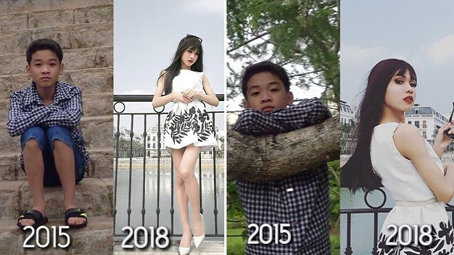 Chỉ sau 3 năm, chàng trai này đã có màn dậy thì vô cùng xuất sắc và gây choáng váng Ảnh 2