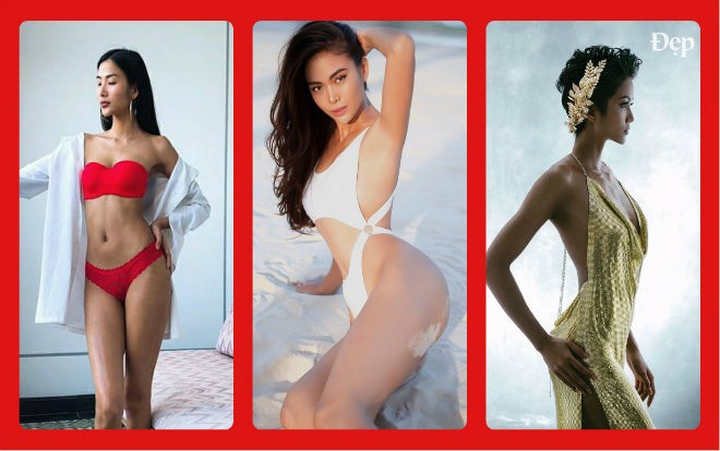Hoàng Thùy, Mâu Thủy và H'Hen Niê tranh nhau diện bikini 'rửa mắt' đầu năm, ai 'nóng bỏng' nhất? Ảnh 2