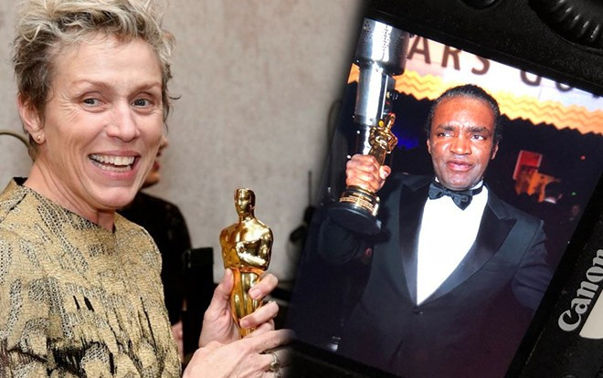 Cầm chưa kịp ấm tay, tượng vàng của Nữ chính xuất sắc nhất Oscar 2018 đã bị ăn cắp Ảnh 2