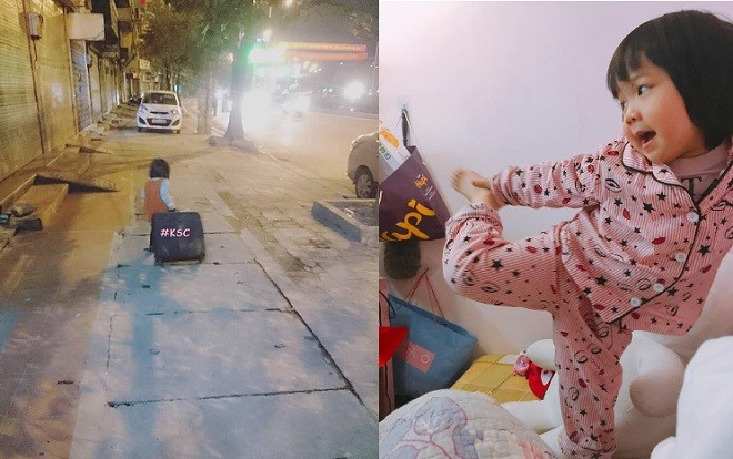 Dân mạng thích thú với cô bé nói chưa sõi nhưng nhiều lần 'xách vali bỏ nhà ra đi để cứu giúp bạn bè' Ảnh 2