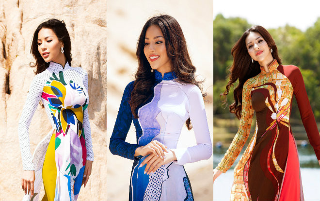 Siêu mẫu Khả Trang khiến cánh mày râu 'thầm thương trộm nhớ' khi diện áo dài nhân ngày 8/3 Ảnh 2