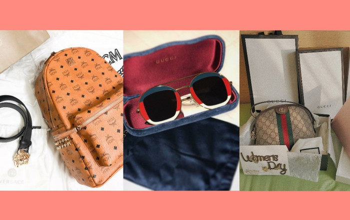 Sao Việt đồng loạt khoe hàng hiệu ngày 8/3, Ngọc Trinh 'chơi nổi' bóc tem túi chục triệu Ảnh 2