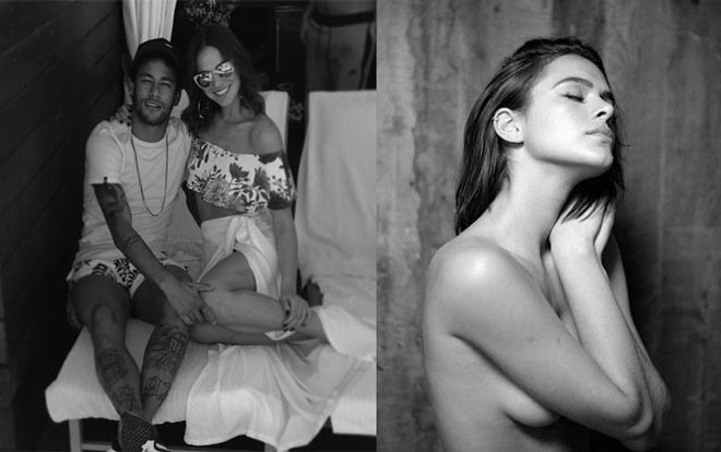 Bạn gái Neymar khoe ngực trần cực kỳ táo bạo Ảnh 2