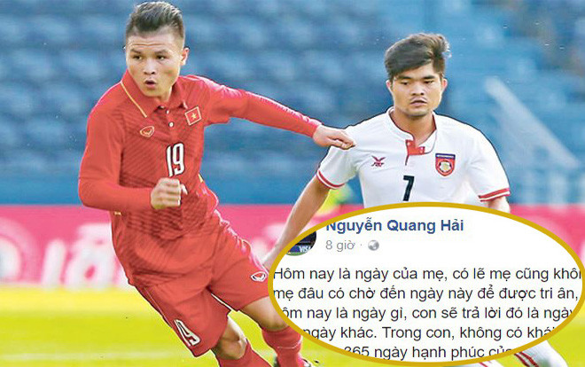 Quang Hải xúc động khi viết về mẹ nhân ngày 8/3 Ảnh 2