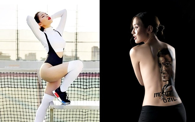 Hai hot girl Việt 'đại chiến kịch liệt' vì AC Milan - Arsenal Ảnh 2