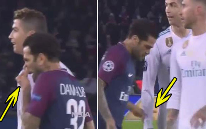 Cựu sao Barca 'chơi bẩn', bôi nước mũi lên áo của Ronaldo Ảnh 2