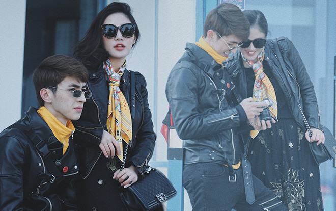 Vướng tin đồn hẹn hò khi diện đồ đôi ở Hàn Quốc, Bình An và Văn Mai Hương lên tiếng Ảnh 2