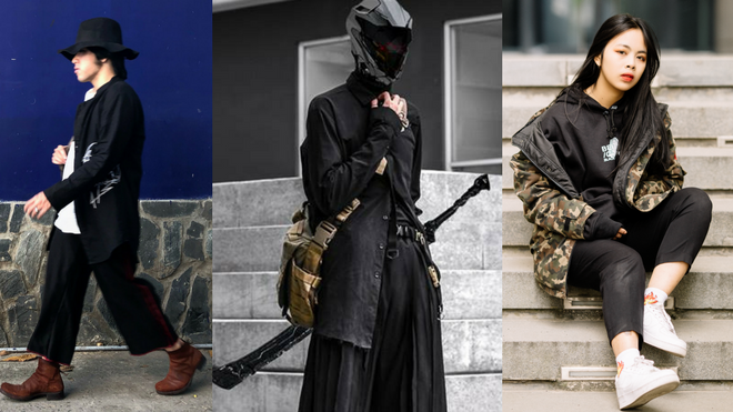 Streetstyle tuần qua: Giới trẻ 'chơi lớn' tạo hình như phim kiếm hiệp, sắc đen phủ sóng khắp nơi Ảnh 2