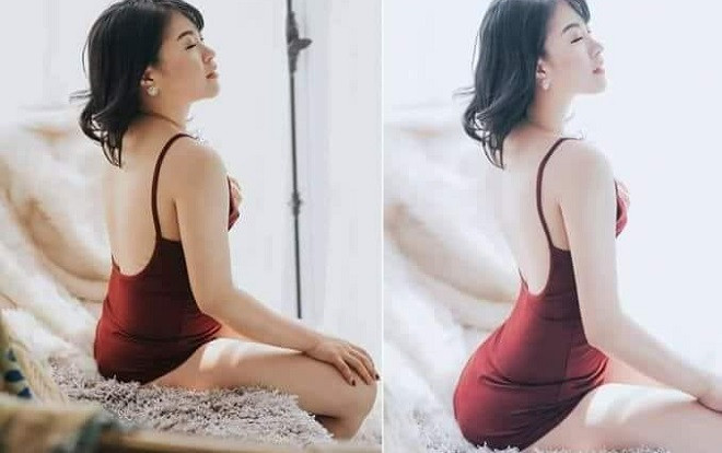 Cô gái bỗng eo thon dáng đẹp nhờ photoshop, dân mạng hoang mang: 'Thế giới này thật quá đáng sợ' Ảnh 2