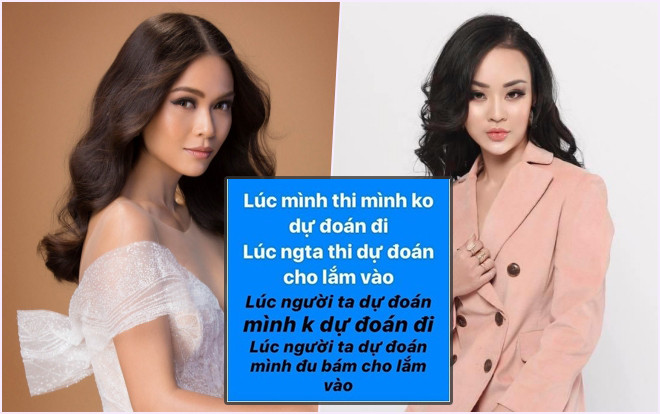 Bị Mâu Thuỷ 'vỗ mặt' vì dự đoán Hương Giang không lọt top 3 MIQ, Người đẹp Tài năng HHHV Việt Nam đáp trả gay gắt Ảnh 2