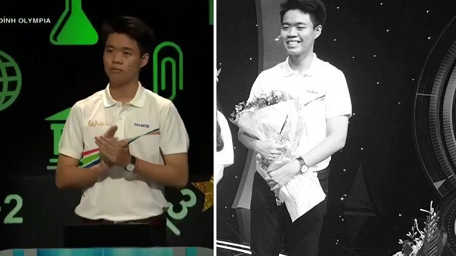 Vừa giành được vòng nguyệt quế Olympia, nam sinh hát ngay hit 'Em gái mưa' để tặng mọi người Ảnh 2