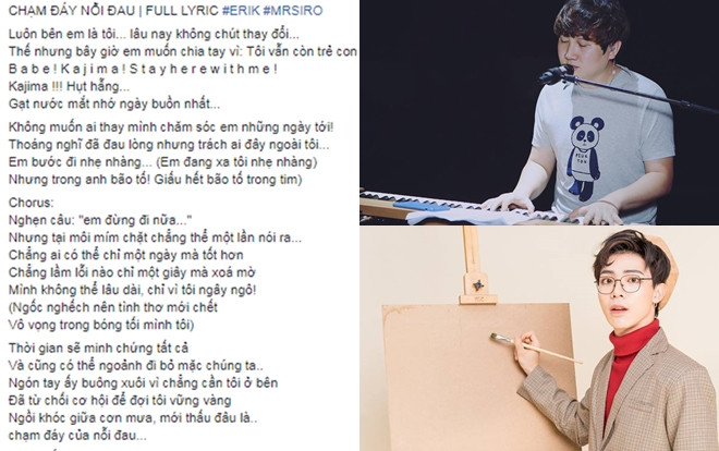 Mr. Siro khiến fan phấn khích giữa đêm khi tung lời ca khúc mới với Erik Ảnh 2