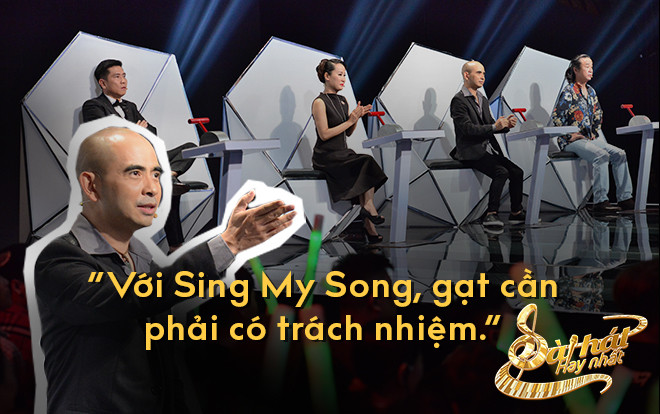Châm ngôn mới của dàn HLV Sing My Song 2018: Gạt cần có trách nhiệm! Ảnh 2