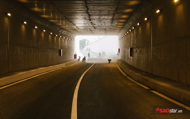 Cận cảnh hầm chui hơn 500 tỷ đồng trước giờ thông xe Ảnh 2