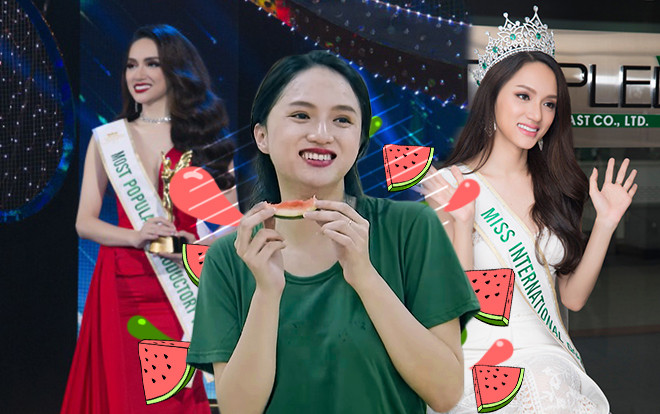 Hương Giang ơi, hoa hậu cũng đậu rồi, ăn uống thỏa thích đi thôi! Ảnh 2