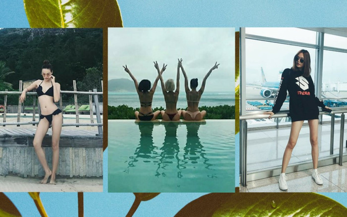 Mê hở bạo sexy, hội bạn thân đẳng cấp Thanh Thảo, Hằng Nguyễn, Kim Nhung cứ xuống phố là nổi bật Ảnh 2