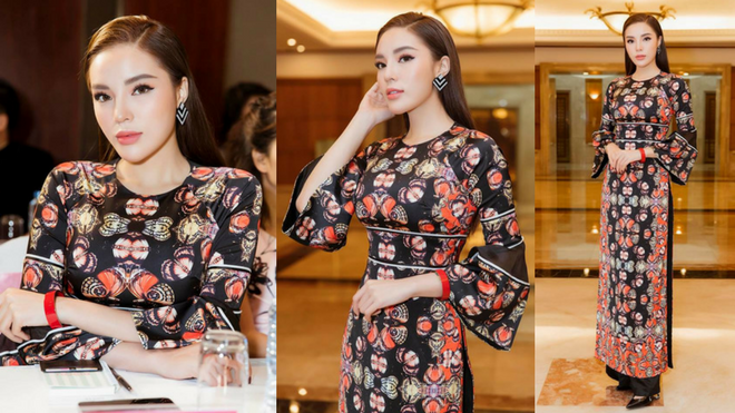 Kỳ Duyên hiếm hoi mặc áo dài, không dùng hàng hiệu mà thần thái vẫn vượt trội Ảnh 2